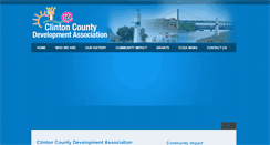 Desktop Screenshot of clintoncountydevelopment.org
